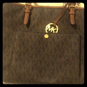 Michael Kors Brown Tote Bag